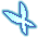 潮汐God of Destruction Butterfly Hairpin 预览