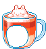 潮汐Strawberry Latte Hat 预览