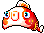 潮汐Puffy Red Carp Hat 预览