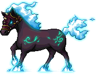 潮汐Blue Flame Nightmare Mount 预览