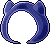 潮汐Blue Woolen Wolf Ears 预览