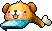 潮汐Brown Puppy Hat 预览