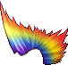 潮汐Fishtail Rainbow Wig 预览