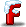 红色英文字母 F