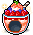 潮汐Strawberry Shaved Ice Hat