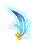 潮汐Sky Wind Blue Feather Decoration 预览