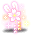 潮汐Cherry Blossom Bunny Hairpin (Day)