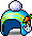 潮汐Cool Carrot Hat