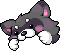 潮汐Spooky Black Raccoon Hat 预览