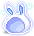 潮汐Blue Bubble Bunny Hood