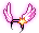 潮汐Pink Angel Wings Hat