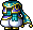 潮汐Blue Arabian Outfit