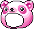 潮汐Pink Panda Hat 预览