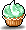 潮汐Melon Cupcake Hairpin