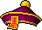 潮汐[MS Custom] The Chinese Undead's Hat (Maroon) 预览