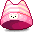 潮汐Pink Horn Beanie