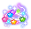 潮汐Rainbow Star Garland