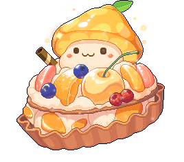 潮汐Orange Mushroom Tart Mount 预览