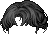 Black Spoon of Clear Sky Hair