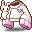 潮汐Oversized Knit Pink Rabbit