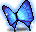 潮汐Dancing Blue Butterfly