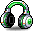潮汐Team Green Slime Boss Blitz Headset
