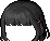 黑色妹妹头