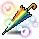 潮汐Rainbow Umbrella
