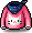 潮汐White Kitty Pink Top