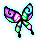 潮汐Flower Dancer's Butterfly Pin 预览