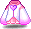 潮汐Heart Point Pink Outfit