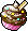 潮汐Chocolate Cupcake Hairpin 预览
