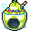 潮汐Melon Shaved Ice Hat