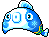潮汐Puffy Blue Carp Hat 预览