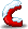 红色英文字母 C