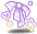 潮汐Dreamy-cute Big Ribbon (Purple)
