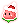 潮汐Santa Strawberry Bauble 预览