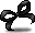 潮汐Black Ribbon Hairpin