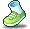潮汐Spring Green Slip-Ons