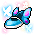 潮汐Blue Butterfly Shoes