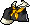 潮汐Outsized Sailor Coat (Black & Ivory) 预览
