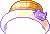 潮汐Petite Checkered Pastel Purple Hat 预览