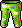 潮汐Green Speckled Sweatpants