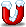红色英文字母 U