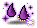 潮汐Cursed Doll Purple Horned Hat