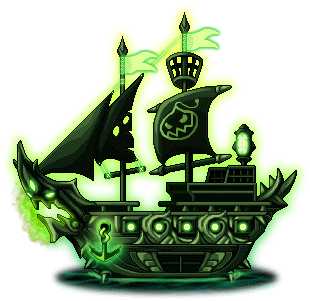 潮汐8-bit Pirate Ship Mount 预览