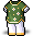 潮汐Fresh Green Apple Outfit