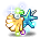 潮汐Clam Jeweled Pin