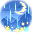 潮汐Rainy Night Mountain View Effect Cape
