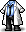潮汐Blue Tie Lab Coat